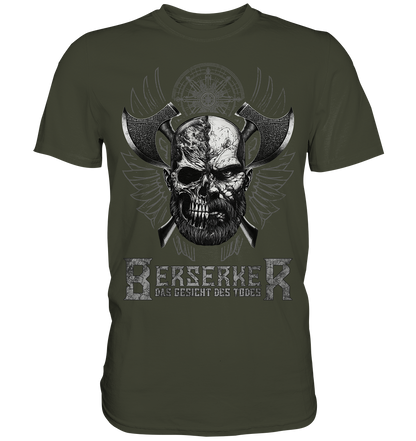 Berserker Gesicht Des Todes  - Premium Shirt