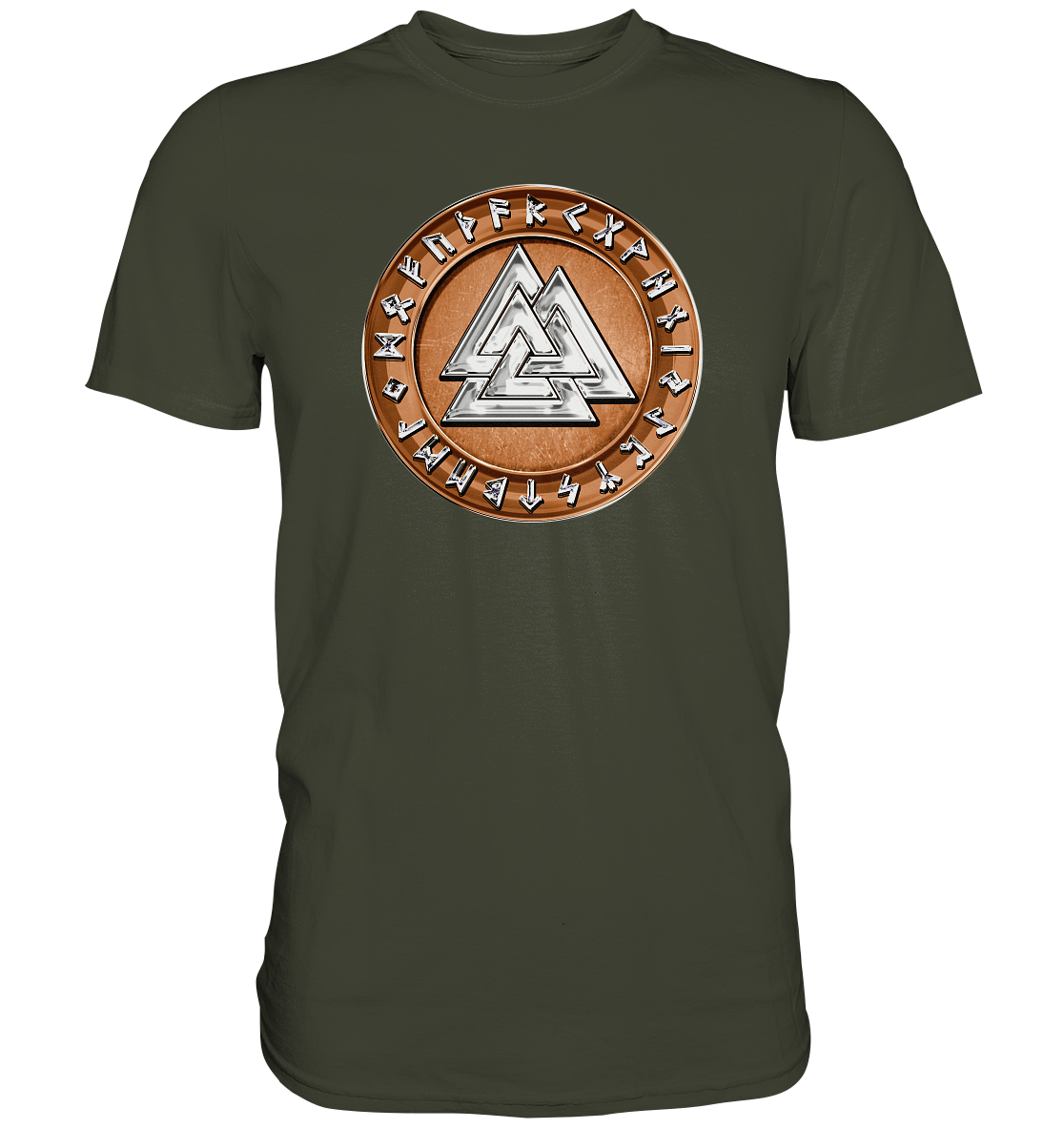 Wikinger Valknut - Premium Shirt