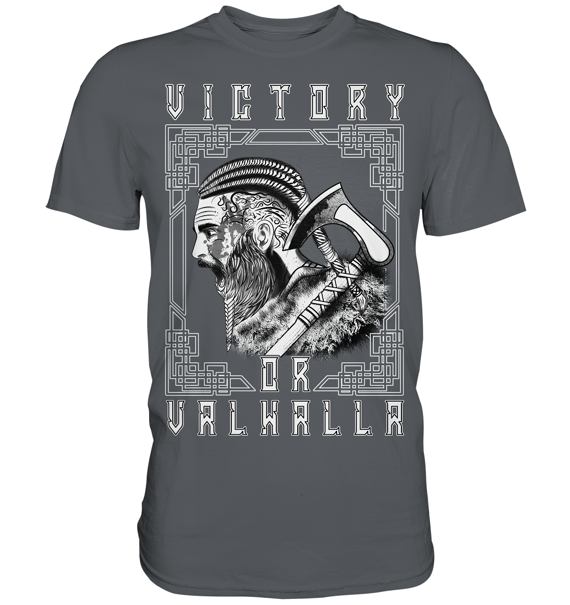 Wikinger Victory or Valhalla - Premium Shirt