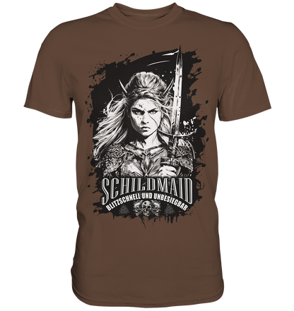 Schildmaid Blitzschnell und Unbesiegbar - Premium Shirt