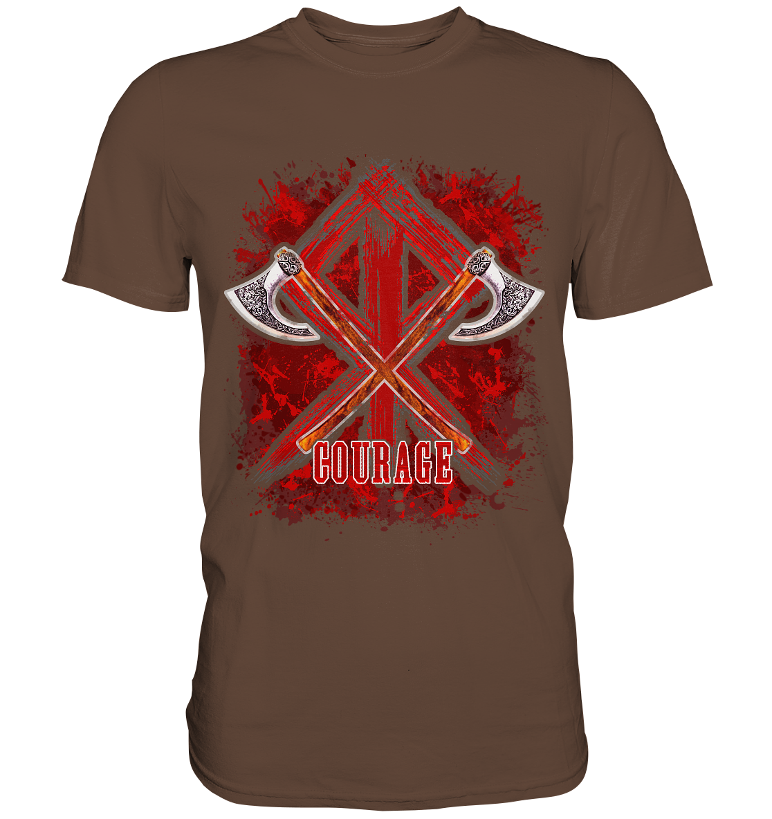 Wikinger Courage - Premium Shirt