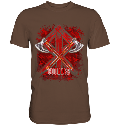 Wikinger Courage - Premium Shirt