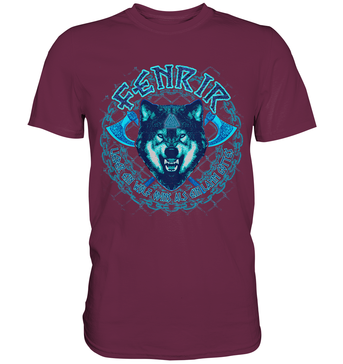 Fenrir Wolf - Premium Shirt