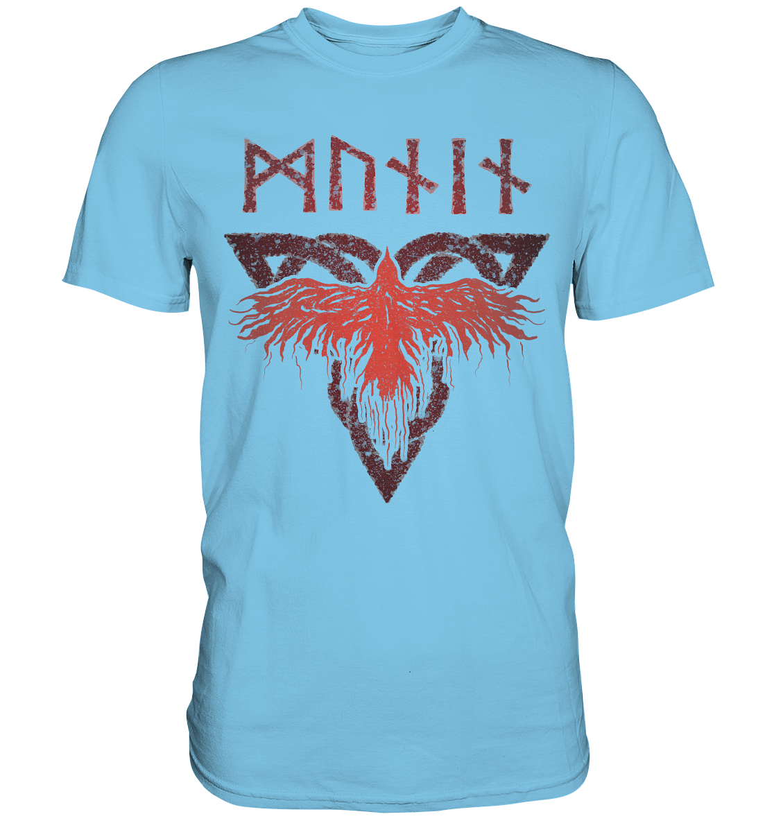 Odins Raben  Munin - Premium Shirt