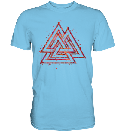 Wikinger Valknut Wotan - Premium Shirt