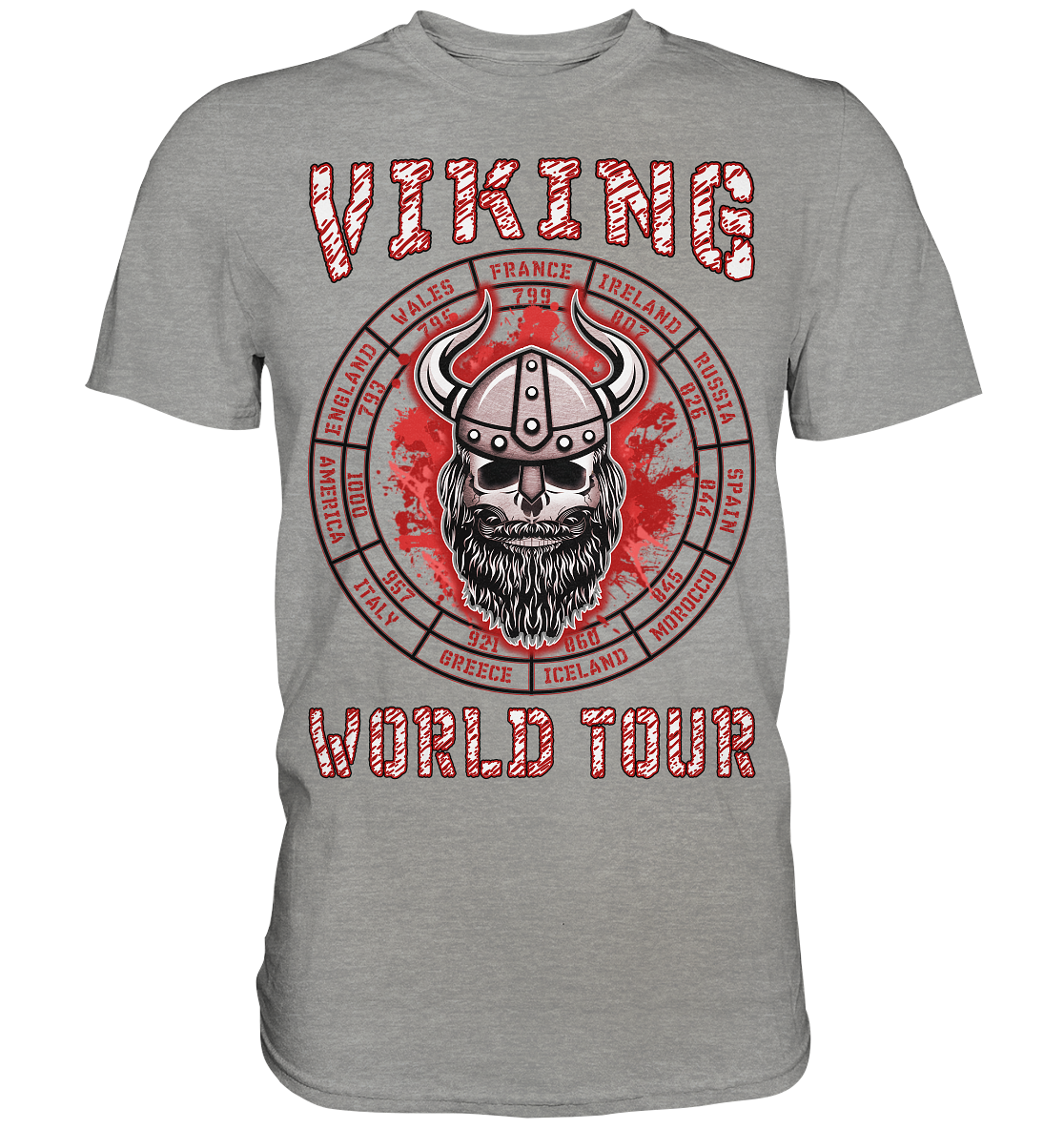 Wikinger-Welttournee - Premium Shirt