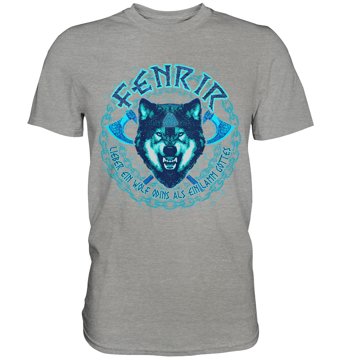 Fenrir Wolf - Premium Shirt