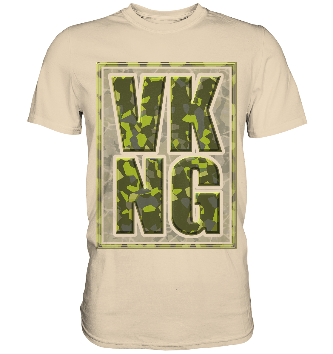 Wikinger Camouflage - Premium Shirt