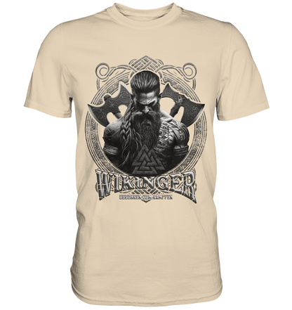 Wikinger Geboren Zum Kämpfen - Premium Shirt