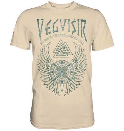 Vegvisir Der Kompass Für Körper, Geist und Seele - Premium Shirt