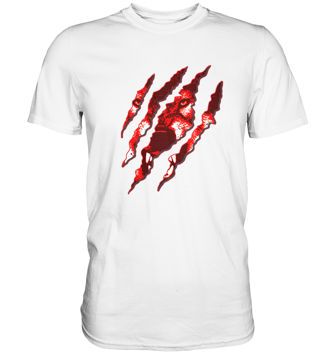 Fenrir Wolf Zerrissen - Premium Shirt