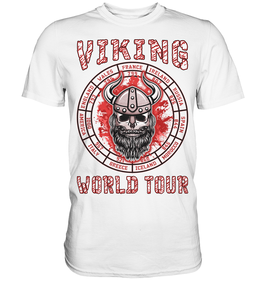 Wikinger-Welttournee - Premium Shirt