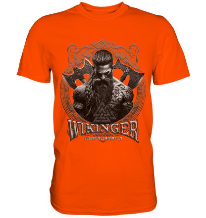 Wikinger Geboren Zum Kämpfen - Premium Shirt