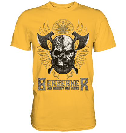 Berserker Gesicht Des Todes  - Premium Shirt