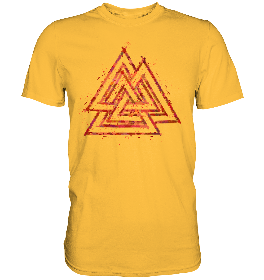 Wikinger Valknut Wotan - Premium Shirt