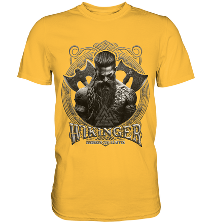 Wikinger Geboren Zum Kämpfen - Premium Shirt