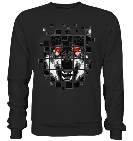 Fenrir Distorted - Premium Sweatshirt