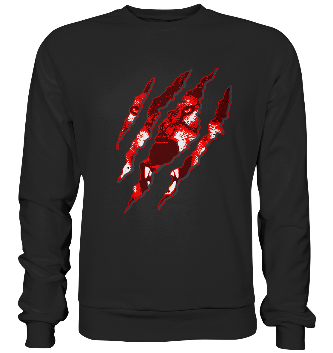 Fenrir Wolf Zerrissen - Premium Sweatshirt