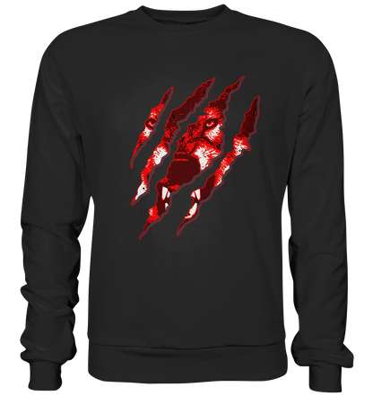 Fenrir Wolf Zerrissen - Premium Sweatshirt