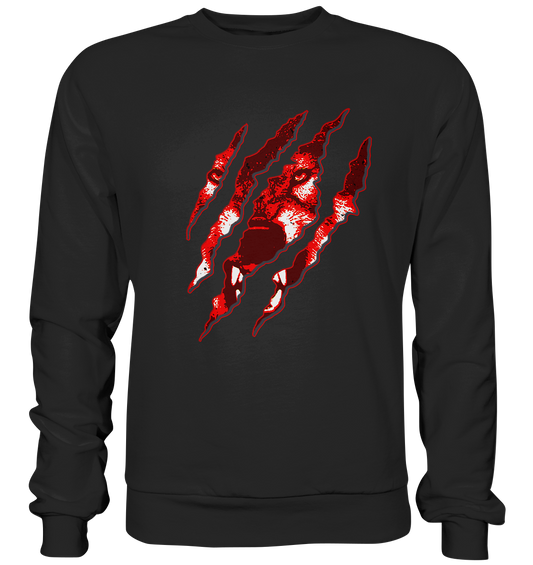 Fenrir Wolf Zerrissen - Premium Sweatshirt