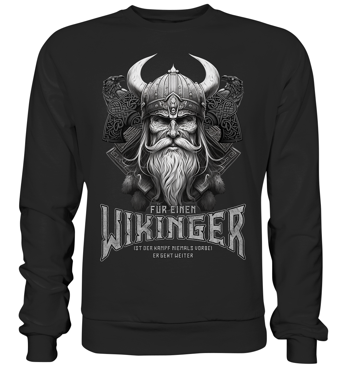 Wikinger Rabe  - Premium Sweatshirt