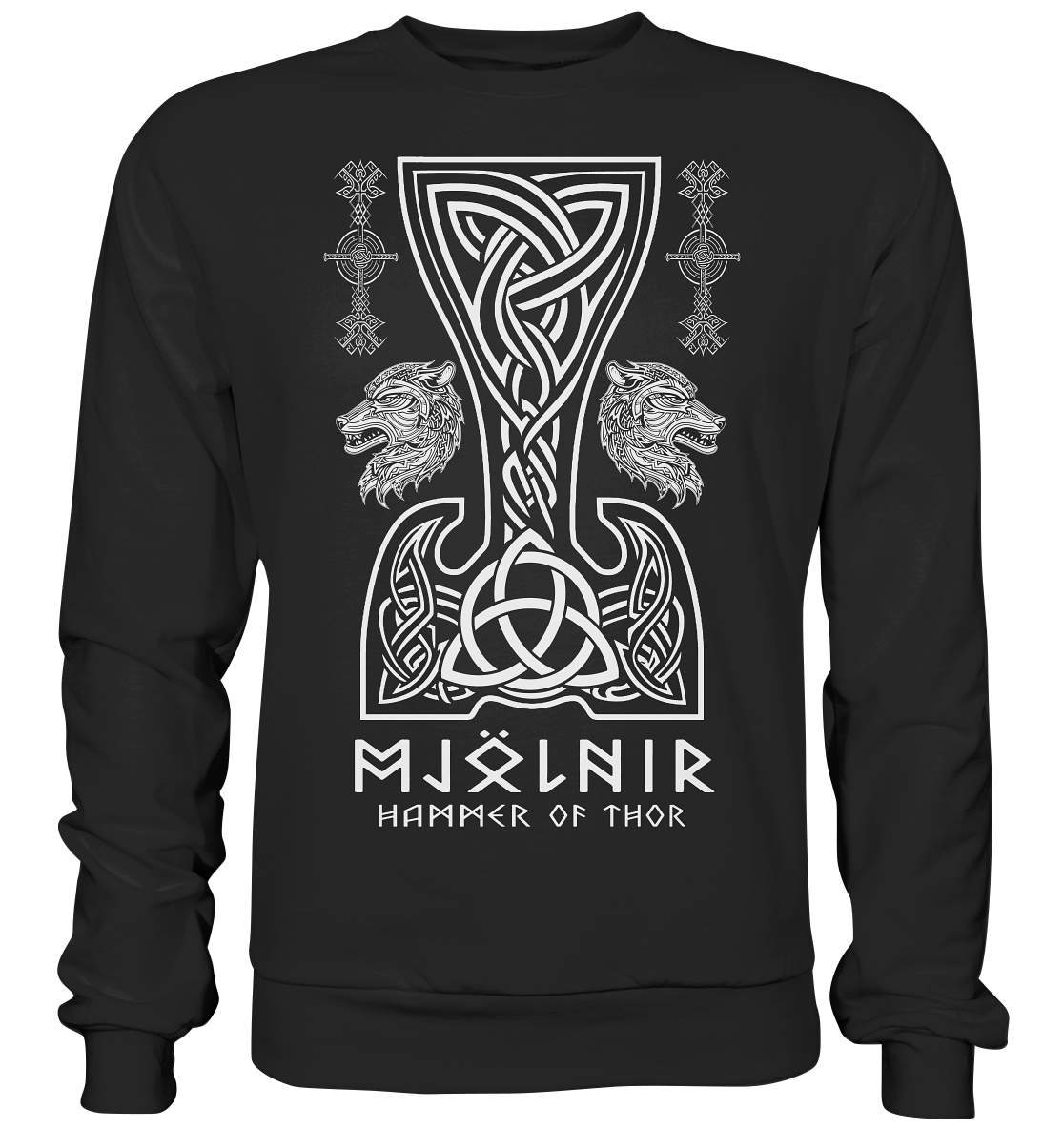 Mjölnir Hammer of Thor  - Premium Sweatshirt