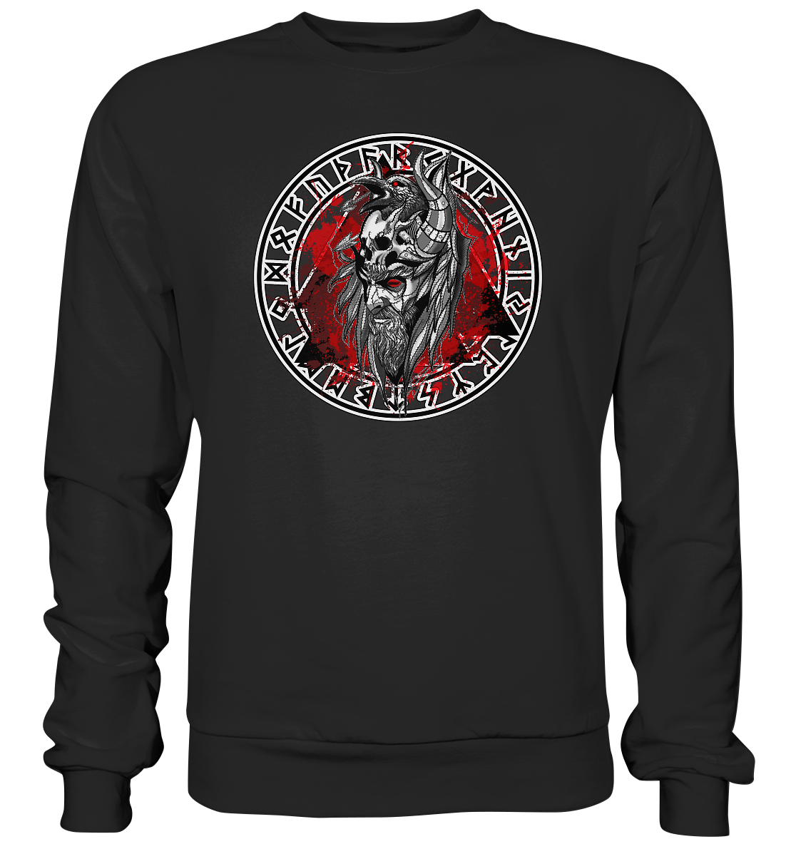 Odin Rabe Valknut - Premium Sweatshirt