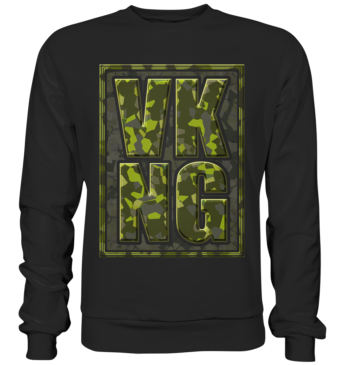 Wikinger Camouflage - Premium Sweatshirt