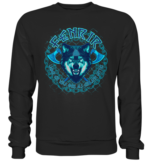 Fenrir Wolf - Premium Sweatshirt