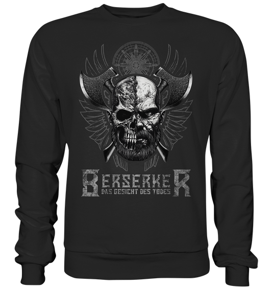 Berserker Gesicht Des Todes  - Premium Sweatshirt