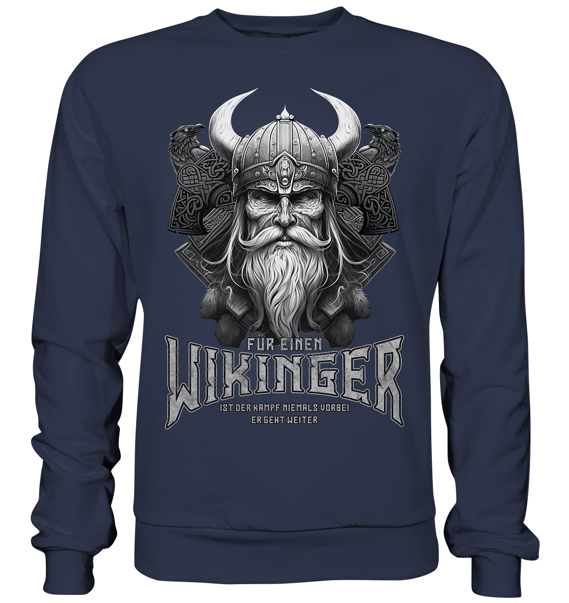 Wikinger Rabe  - Premium Sweatshirt