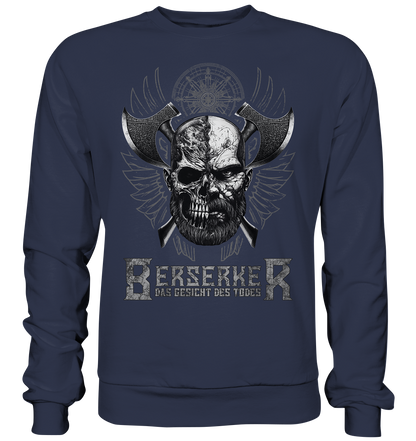 Berserker Gesicht Des Todes  - Premium Sweatshirt