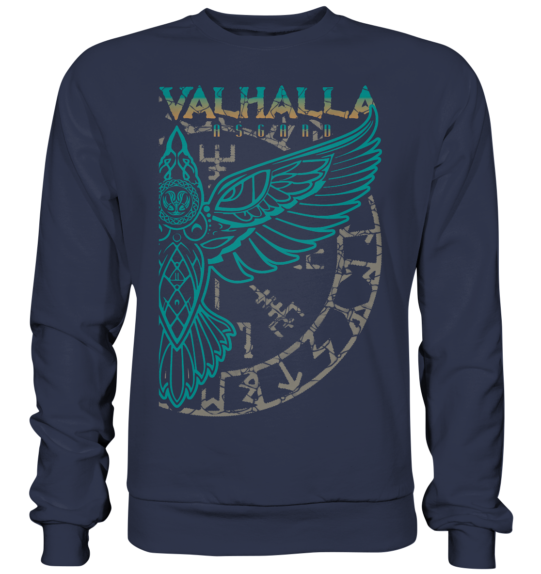 Valhalla Asgard Hugin  - Premium Sweatshirt