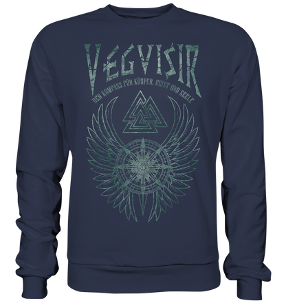 Vegvisir Der Kompass Für Körper, Geist und Seele - Premium Sweatshirt