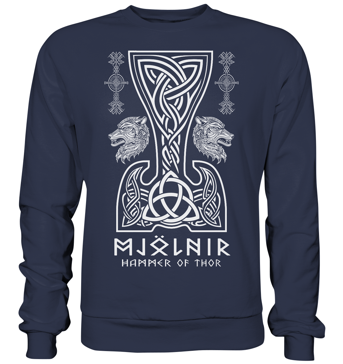 Mjölnir Hammer of Thor  - Premium Sweatshirt