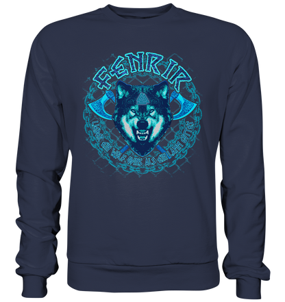 Fenrir Wolf - Premium Sweatshirt