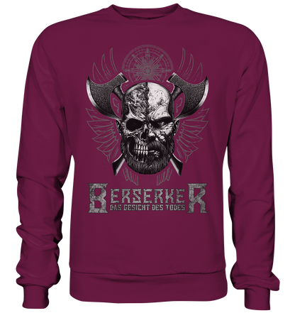 Berserker Gesicht Des Todes  - Premium Sweatshirt