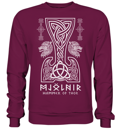 Mjölnir Hammer of Thor  - Premium Sweatshirt