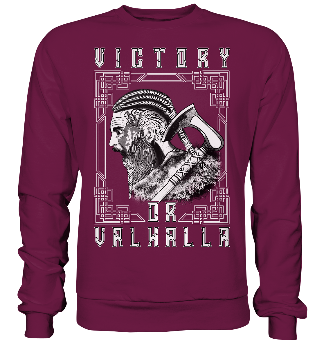 Wikinger Victory or Valhalla - Premium Sweatshirt