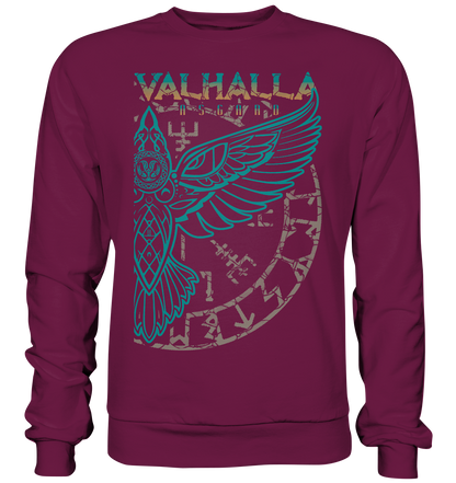 Valhalla Asgard Hugin  - Premium Sweatshirt