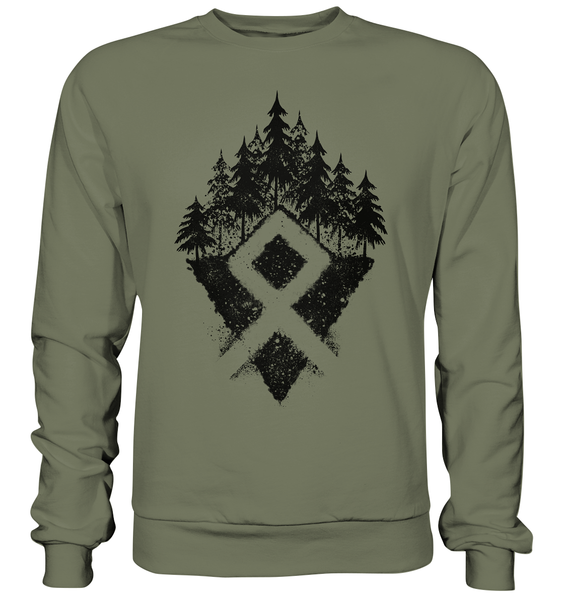 Wikinger Rune - Premium Sweatshirt