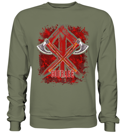 Wikinger Courage - Premium Sweatshirt