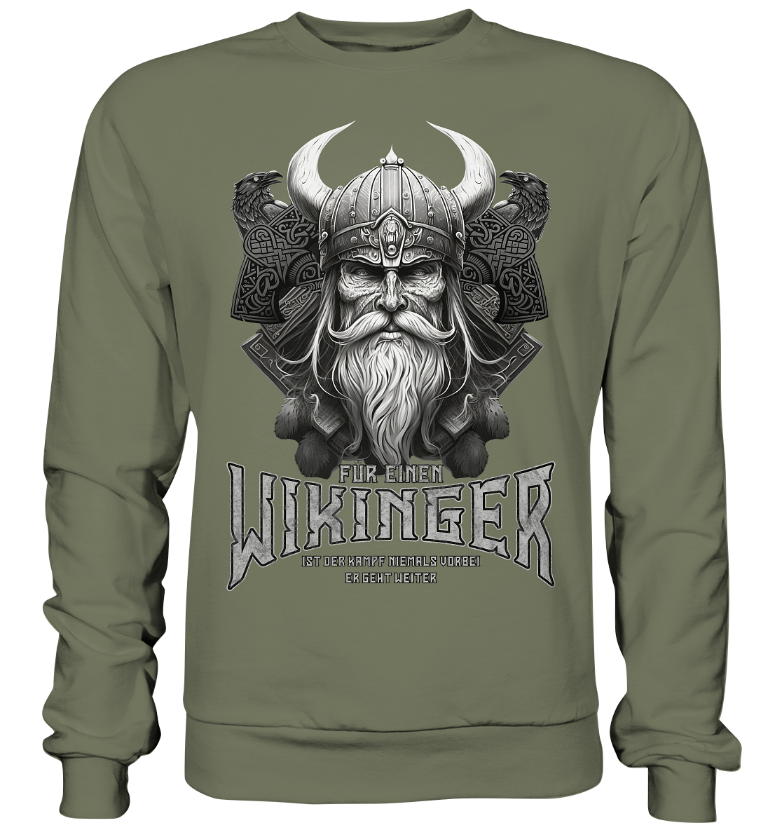 Wikinger Rabe  - Premium Sweatshirt