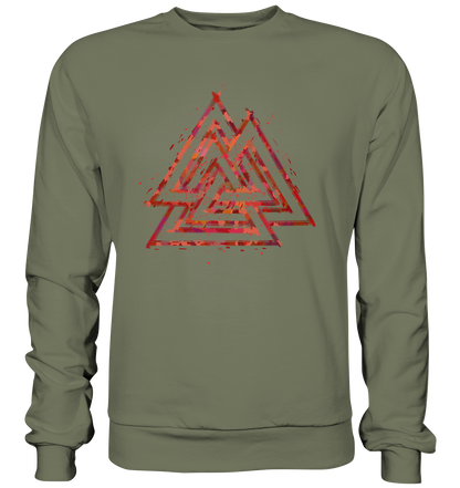 Wikinger Valknut Wotan - Premium Sweatshirt