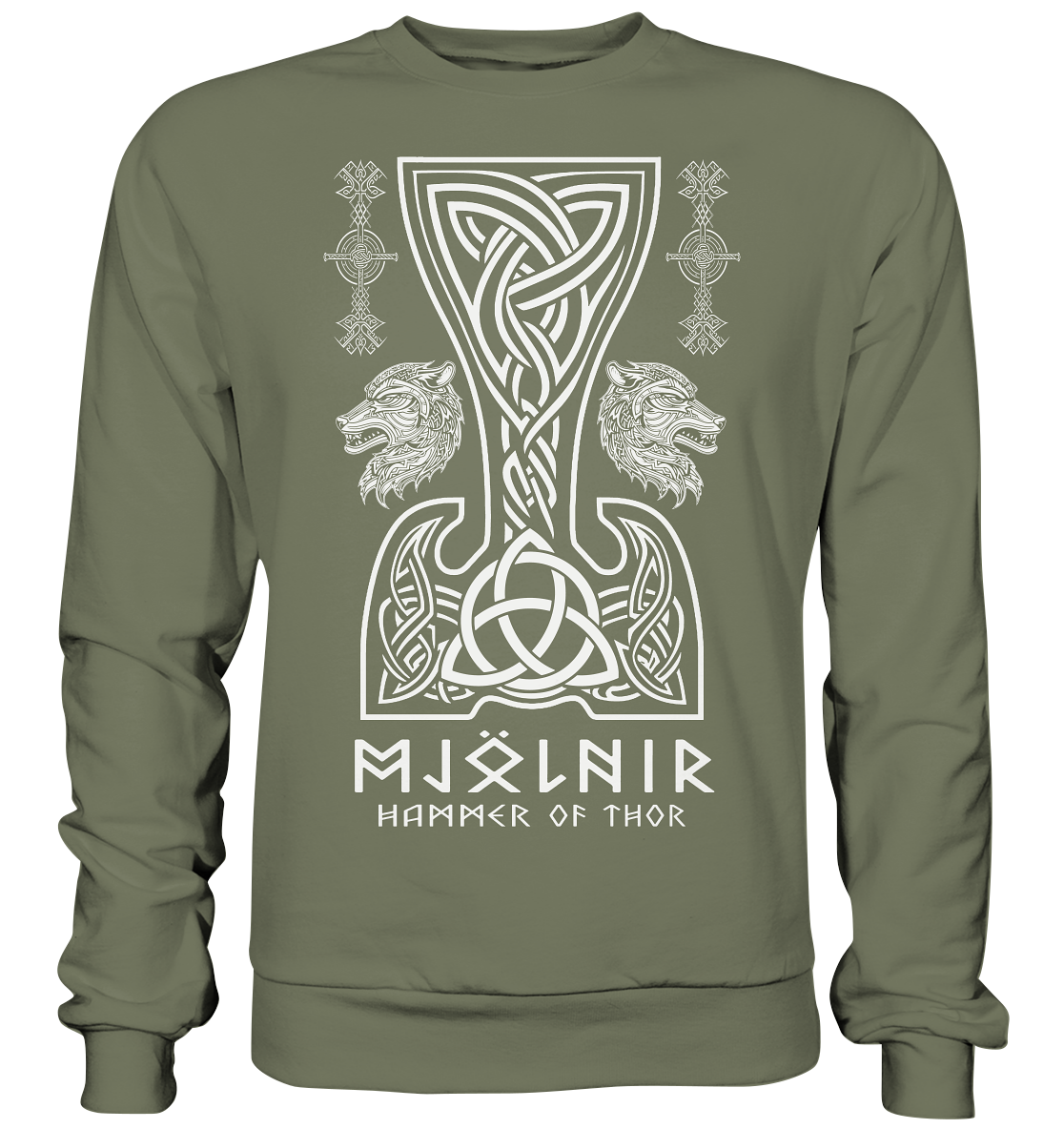 Mjölnir Hammer of Thor  - Premium Sweatshirt