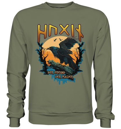 Hugin Der Freund Der Magier - Premium Sweatshirt