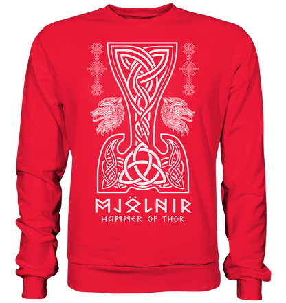 Mjölnir Hammer of Thor  - Premium Sweatshirt