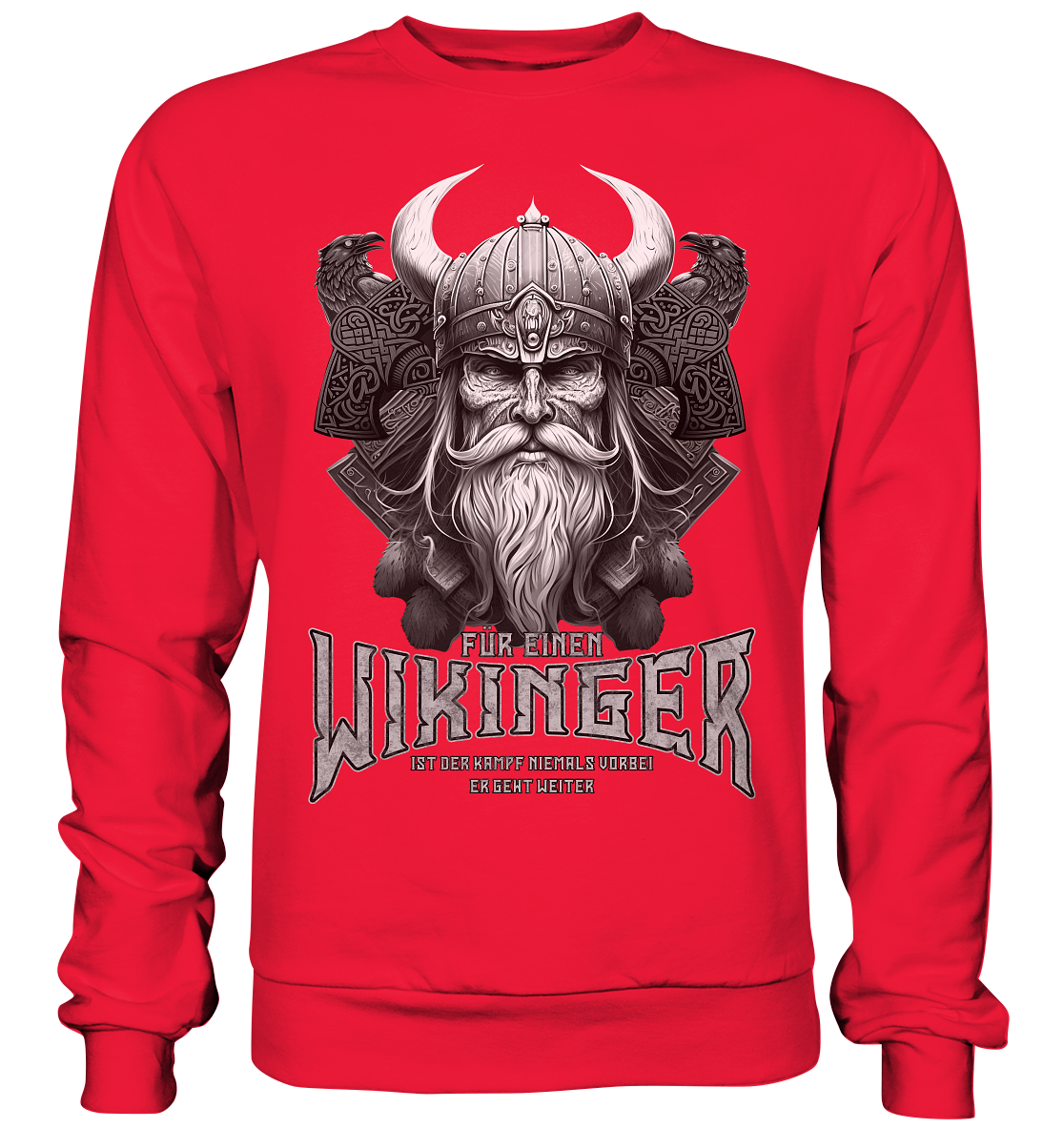 Wikinger Rabe  - Premium Sweatshirt