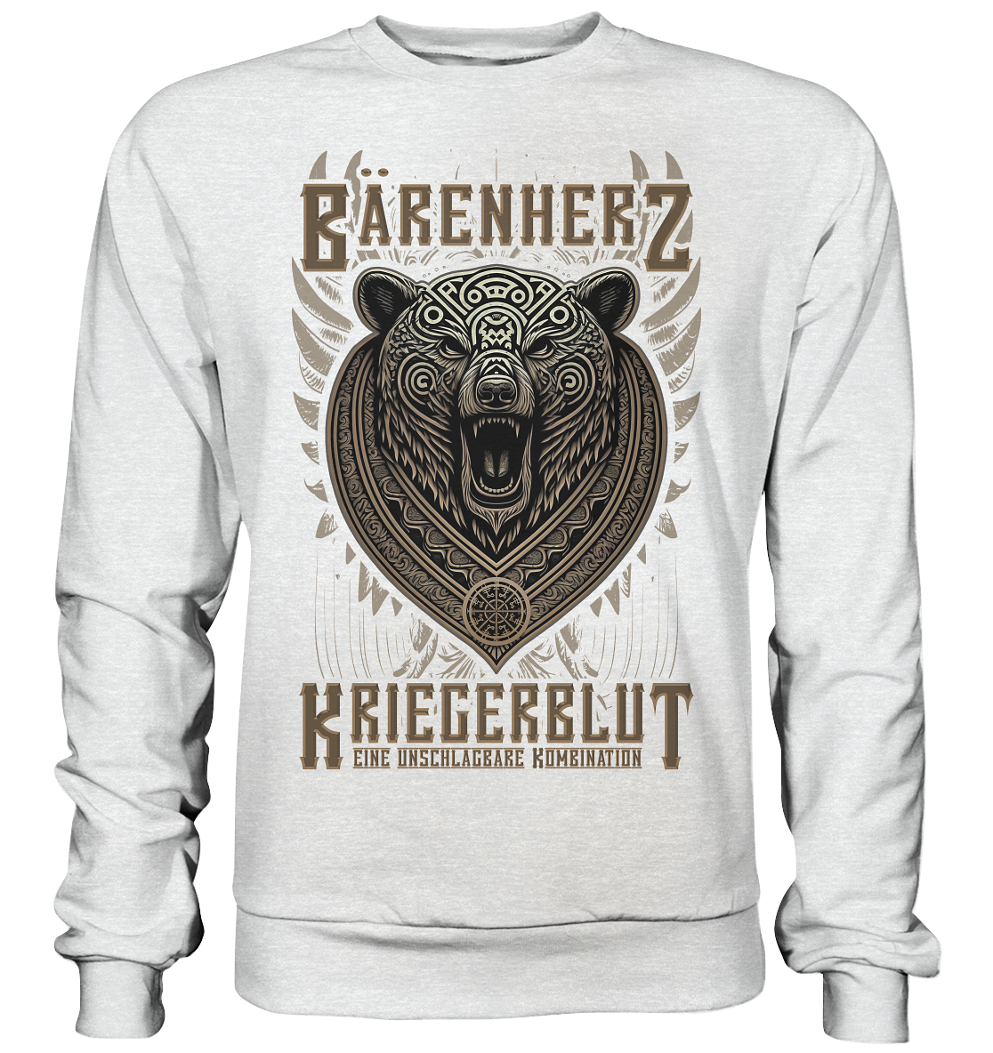 Bärenherz Kriegerblut - Premium Sweatshirt