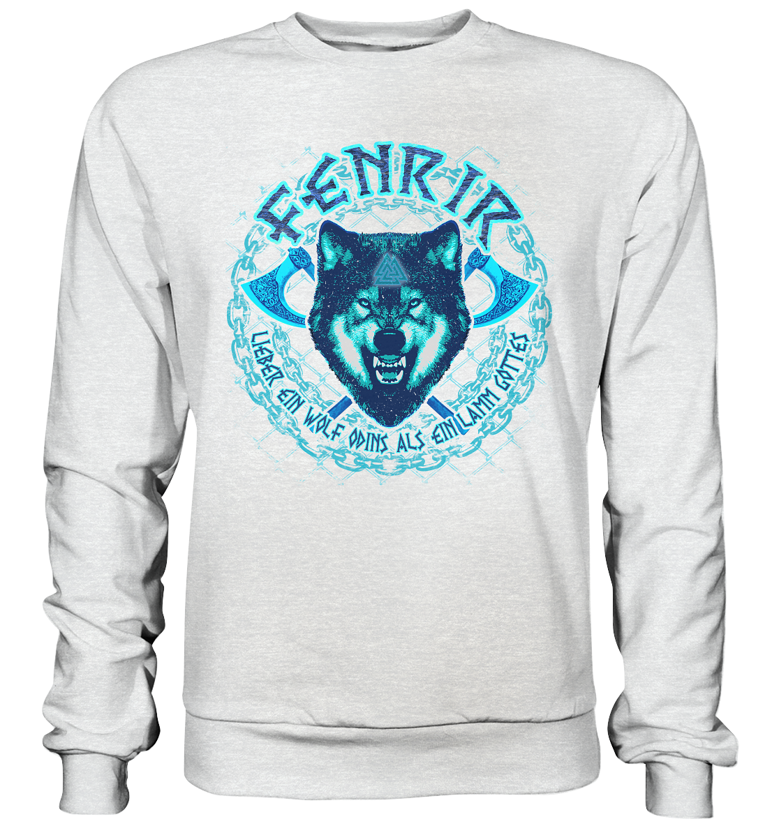 Fenrir Wolf - Premium Sweatshirt